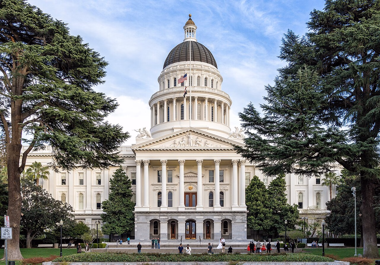 Le Capitole de l'État de Californie à Sacramento