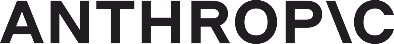 Logo officiel d'Anthropic