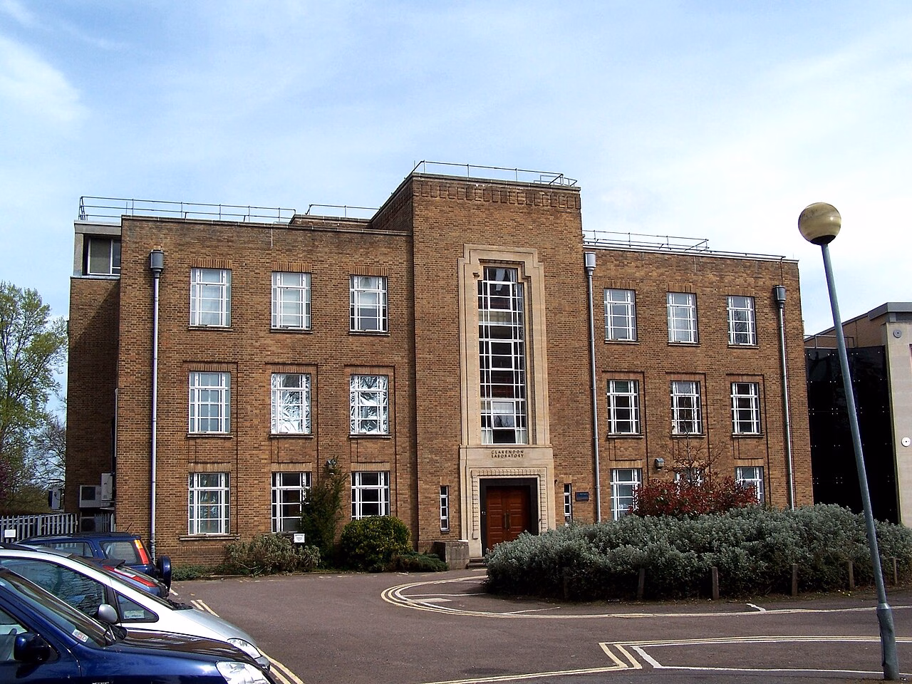 Bâtiment du laboratoire Clarendon de l'Université d'Oxford
